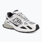 KARL LAGERFELD scarpe da donna Orion Sidetrim nero pelle/tessuto c/bianco