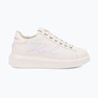 KARL LAGERFELD scarpe donna Kapri Cornelly Signia Stitch pelle/mono bianco