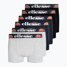 Ellesse Millaro boxer 6 paia nero/grigio/navy