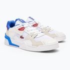 Scarpe Lacoste uomo 47SMA0095 bianco / rosso / blu