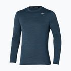 Mizuno Impulse Core Tee Uomo Longsleeve blue wing teal