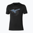 Maglietta da corsa da uomo Mizuno Core RB Tee nero