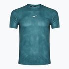 Maglietta da corsa Mizuno Impulse Core Graphic Tee evergreen da uomo