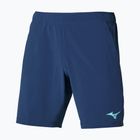 Pantaloncini da tennis da uomo Mizuno 8 in Flex Short estate blu