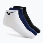 Calzini Mizuno Training Mid 3 paia bianco / nero / blu estate