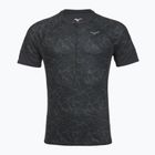 Maglietta da corsa Mizuno Graphic Trail Tee uomo nero