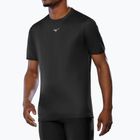 Maglietta da corsa da uomo Mizuno Core Graphic Tee nera oni