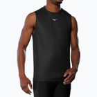 Uomo Mizuno Core Graphic Maglietta da running senza maniche nera oni