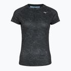 Maglietta da corsa da donna Mizuno Graphic Trail Tee nero