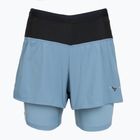 Pantaloncini da corsa da donna Mizuno Trail ER 2IN1 citadel