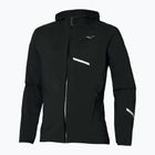 Giacca da corsa da uomo Mizuno Waterproof 20K ER nero