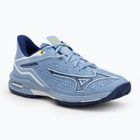 Scarpe da tennis da donna Mizuno Wave Exceed Tour 6 CC bel air blue/ bellwether blue/ white