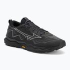 Scarpe da corsa da uomo Mizuno Wave Daichi 9 GTX nero/ultimo grigio/sabbia nera