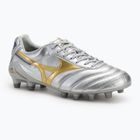 Scarpe da calcio Mizuno Morelia Dna Japan Md da uomo galaxy argento/oro/oro