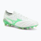 Scarpe da calcio uomo Mizuno Morelia Neo IV Β Elite MD white/neon green/cool gray 3c
