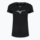 Maglietta da corsa da donna Mizuno Core RB Tee nero