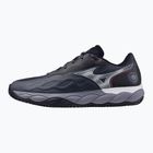 Mizuno Wave Enforce Court CC scarpe da tennis odissea grigio/bianco/blu granito