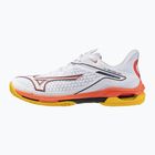 Mizuno Wave Exceed Tour 6 CC scarpe da tennis bianco/blu baritono/corallo 2