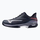 Mizuno Wave Exceed Court CC scarpe da tennis odissea grigio/bianco/blu granito