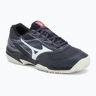 Mizuno Break Shot 5 CC scarpe da tennis odissea grigio / bianco / blu granito