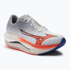 Scarpe da corsa da uomo Mizuno Wave Rebellion Flash 3 bianco/fiery coral 2/iris bloom