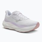 Scarpe da corsa da donna Mizuno Wave Sky 9 bianco/argento/orchidea petalo