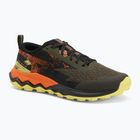 Scarpe da corsa da uomo Mizuno Wave Ibuki 5 foglia d'uva/arancio esotico/limone