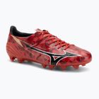 Scarpe da calcio Mizuno uomo α II Elite Md morelia 40° rosso/nero/oro