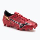 Mizuno α II Select Md morelia 40th rosso/nero/oro scarpe da calcio