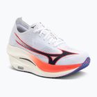 Mizuno Wave Rebellion Pro 3 scarpa da corsa bianco/blu baritono/fiery cora