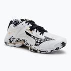 Scarpe da pallavolo Mizuno Wave Lightning Z8 white/black/gold