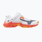 Scarpe da pallavolo Mizuno Wave Lightning Z8 bianco/fuoco corallo 2/citrus