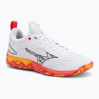 Scarpe da pallavolo Mizuno Wave Luminous 3 bianco/corallo infuocato 2/citrus