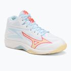 Scarpe da pallavolo donna Mizuno Thunder Blade Z Mid bianco/calipso coral/pale banana