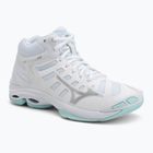Scarpe da volley donna Mizuno Wave Voltage 2 Mid white/blue tint