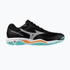 Scarpe da pallamano Mizuno Wave Phantom 3 nero/tangelo/verde ghiaccio
