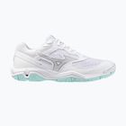 Scarpe da pallamano da donna Mizuno Wave Phantom 3 bianco/blu tinta unita