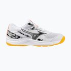 Scarpe Mizuno Stealth Star 3 bianco/fuoco corallo 2/citrus per bambini