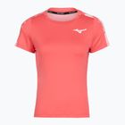Maglia da tennis donna Mizuno Daybreakers Printed calypso coral