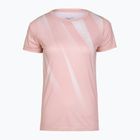 Maglietta da running da donna Mizuno Core Graphic Tee color malva sbiancato