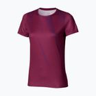 Maglietta da running da donna Mizuno Core Graphic Tee dark purple