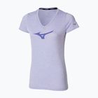 Maglietta da corsa da donna Mizuno Core Runbird Tee blu islandese