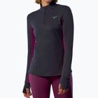 Felpa running donna Mizuno Active Warm Half Zip baritone blue