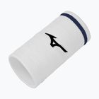 Fascia da polso in spugna Mizuno Wristband Long With Line 6P white/estate blue