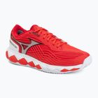 Scarpe da tennis Mizuno Wave Enforce Tour 2 CC fiery red/white/sun-dried toma