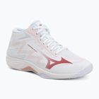 Scarpe da volley donna Mizuno Lightning Select Mid White/Rose Elegance/Lava Falls