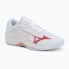 Scarpe da volley donna Mizuno Lightning Select white/rose elegance/lava falls