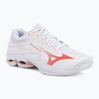 Scarpe da volley donna Mizuno Wave Lightning Pro white/rose elegance/lava falls
