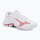 Scarpe da pallavolo donna Mizuno Wave Lightning Elite white/rose elegance/lava falls