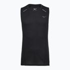 Canotta running uomo Mizuno Active DryAeroFlow Tank Top black